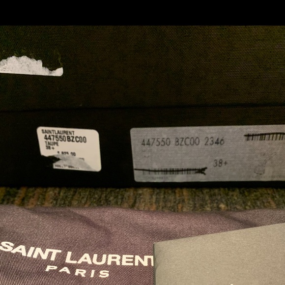 SAINT LAURENT heels size 38.5 - Picture 10 of 16